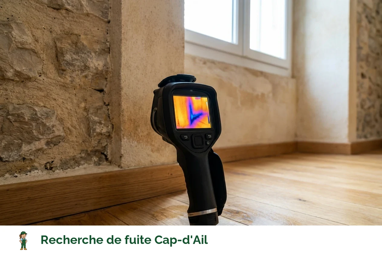 Recherche de fuite à Cap-d'Ail