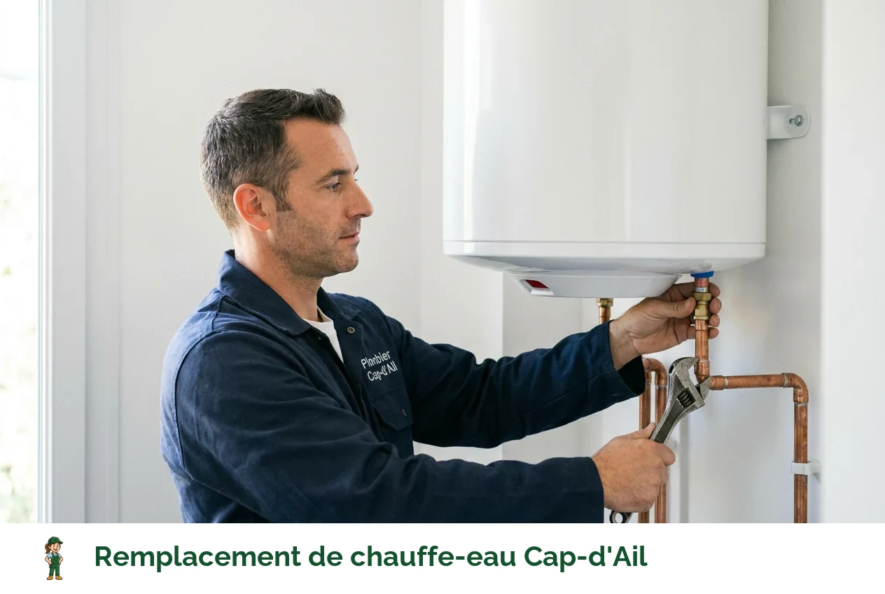 Remplacement de chauffe-eau à Cap-d'Ail